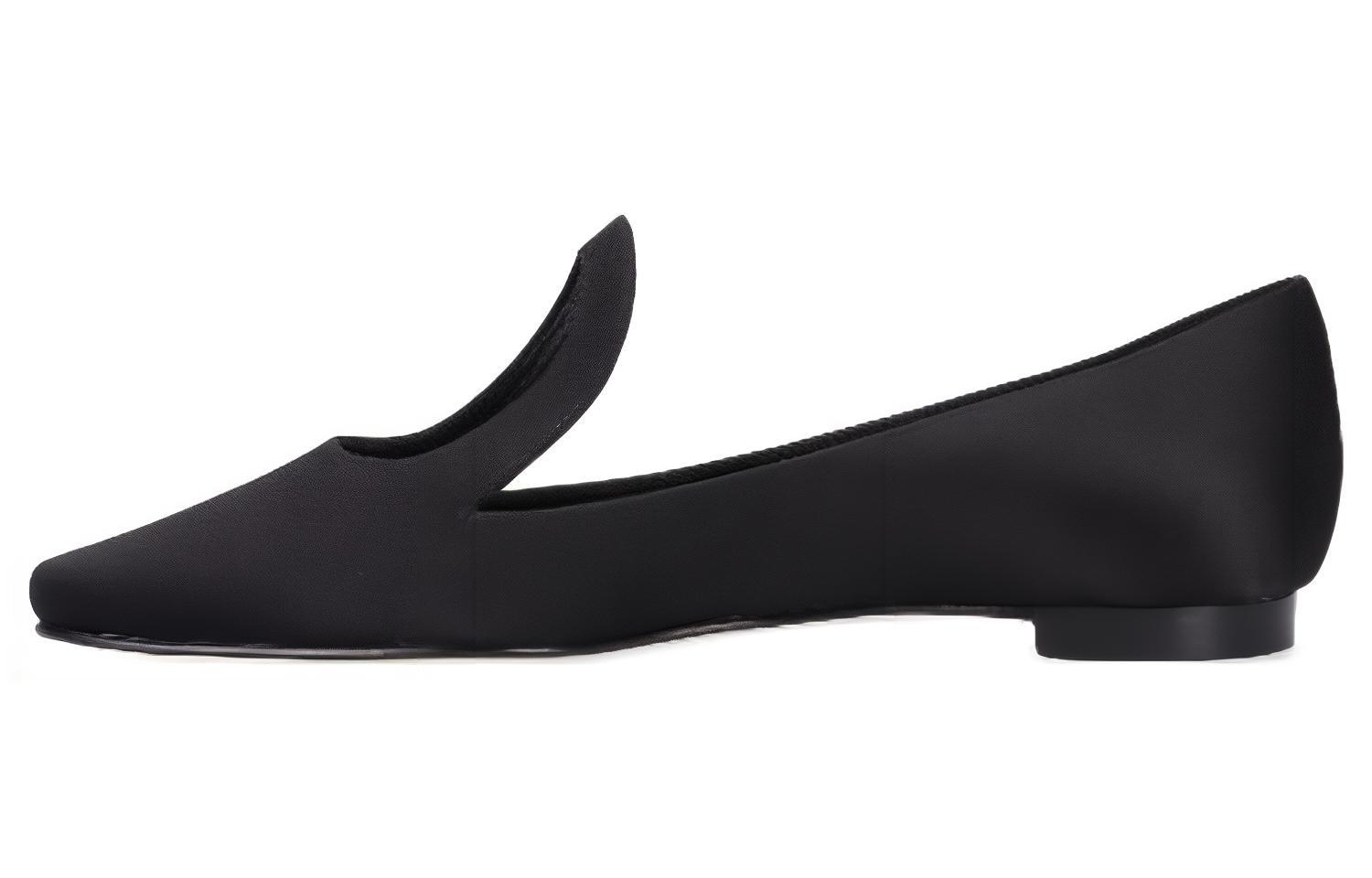 (Women) Manolo Blahnik Fugaloa 'Black Comfort Slip-On' 422-1333-0001