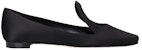 (W) Manolo Blahnik Fugaloa 'Slip-On Hitam Selesa' 422-1333-0001