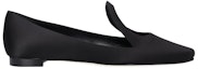 Order (W) Manolo Blahnik Fugaloa 'Slip-On Hitam Selesa' 422-1333-0001