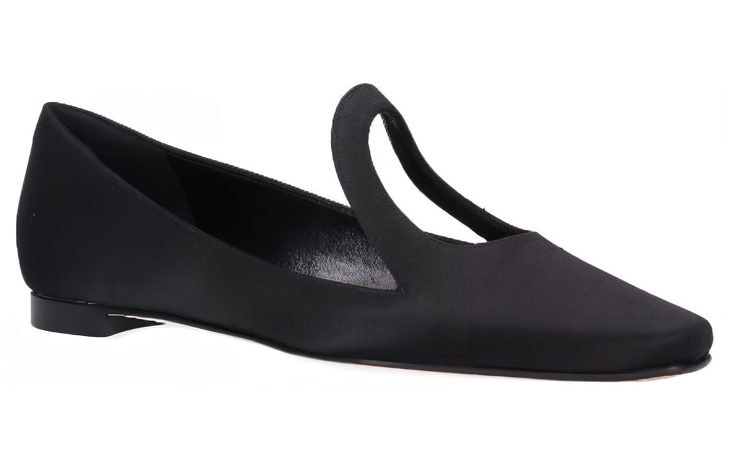 Shop (Women) Manolo Blahnik Fugaloa 'Black Comfort Slip-On' 422-1333-0001