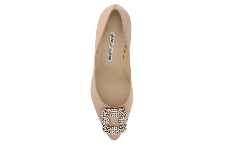 Lookbook (W) Manolo Blahnik Hangisi 5cm高跟鞋 '施华洛世奇水晶扣粉色' 9XX-0666-2613