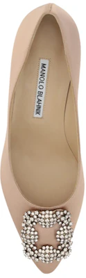 (W) Manolo Blahnik Hangisi 5cm高跟鞋 '施华洛世奇水晶扣粉色' 9XX-0666-2613 Lookbook (W) Manolo Blahnik Hangisi 5cm高跟鞋 '施华洛世奇水晶扣粉色' 9XX-0666-2613