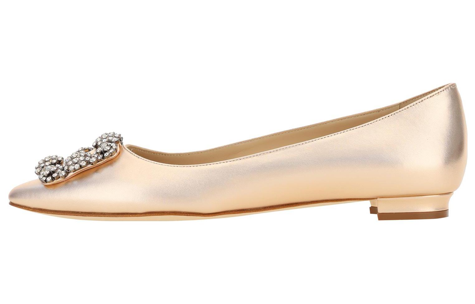 (Women) Manolo Blahnik Hangisi 'Beige' 223-1495-2266