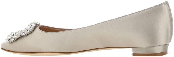 Lookbook (W) Manolo Blahnik Hangisi 'Flat Beige' Sepatu Wanita 9XX-0347-0502