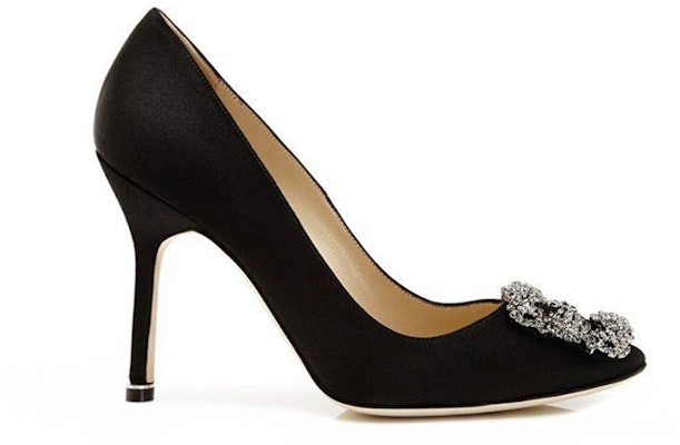 (W) Manolo Blahnik Hangisi 'Black Crystal Buckle' - Gesper Kristal Hitam 9XX-0664-0033 Order (W) Manolo Blahnik Hangisi 'Black Crystal Buckle' - Gesper Kristal Hitam 9XX-0664-0033