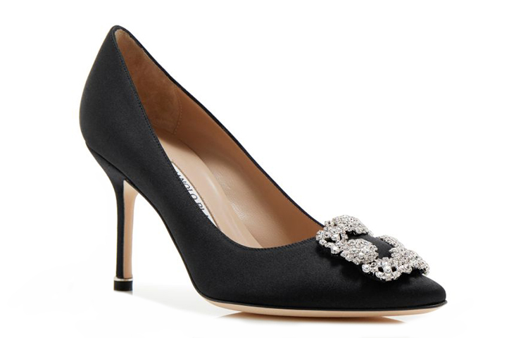 Lookbook (W) Manolo Blahnik Hangisi 'Gesper Kristal Hitam' 9XX-0317-0053