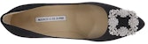 (W) Manolo Blahnik Hangisi 'Black Kristal Gesper' 9XX-0317-0053
