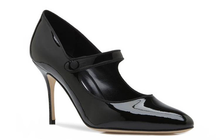 (W) Manolo Blahnik Hangisi 'Black Patent' 圖 3