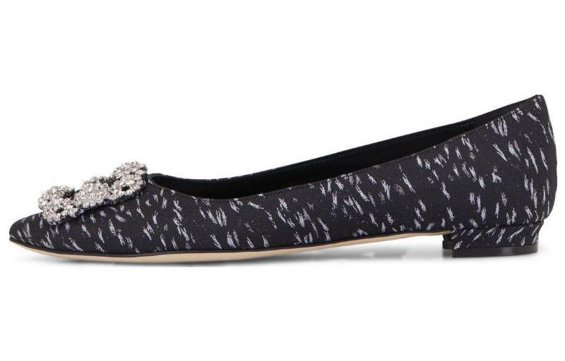 (Women) Manolo Blahnik Hangisi 'Blue' 4221423975J