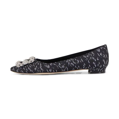(W) Manolo Blahnik Hangisi 'Blue'