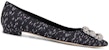 (W) Manolo Blahnik Hangisi 'Biru' 4221423975J