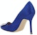 (W) Manolo Blahnik Hangisi 'Satin Biru' 9XX-0318-4326