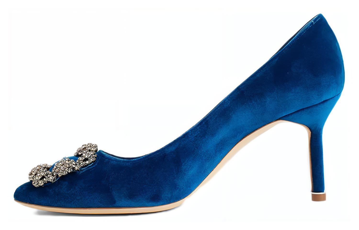 Buy (W) 마놀로 블라닉 항기시 '블루 벨벳' 31909954333