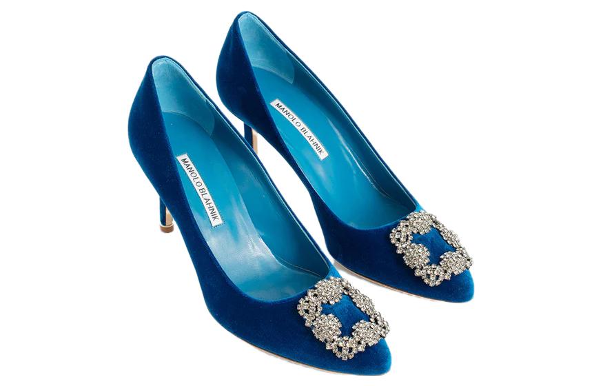 Shop (W) 마놀로 블라닉 항기시 '블루 벨벳' 31909954333