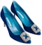 Shop (W) Manolo Blahnik Hangisi 'Biru Beludru' 31909954333
