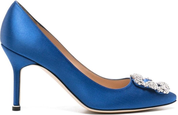 (W) 마놀로 블라닉 '딥 블루 크리스탈 버클' 한기시 9XX-0316-0042 Order (W) 마놀로 블라닉 '딥 블루 크리스탈 버클' 한기시 9XX-0316-0042