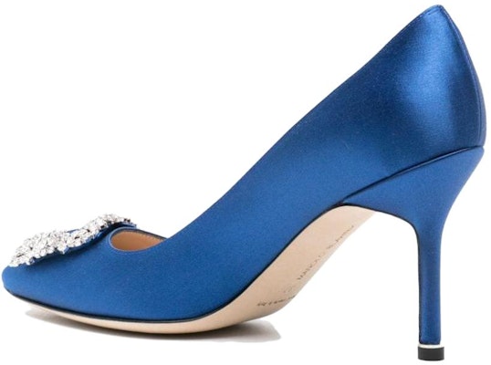 (W) 마놀로 블라닉 '딥 블루 크리스탈 버클' 한기시 9XX-0316-0042 Shop (W) 마놀로 블라닉 '딥 블루 크리스탈 버클' 한기시 9XX-0316-0042