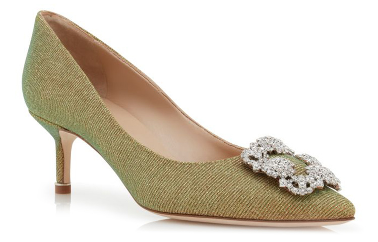 Order (W) 마놀로 블라닉 항기시 골드 크리스탈 버클 (Manollo Beullaenik Hangisi Goldeu Keuriseutal Beokeul) 9XX-0598-0013