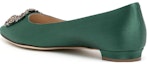 Lookbook (W) Manolo Blahnik Hangisi 'Kain Hijau' 323-2695-0001