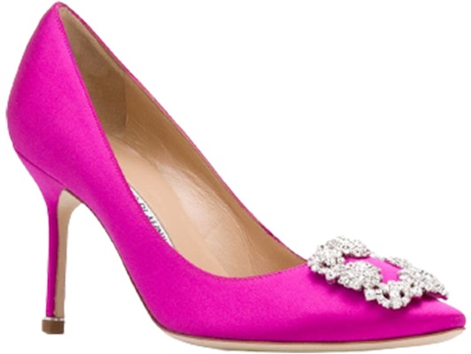 (Women) Manolo Blahnik Hangisi 'Pink' 9XX-0367-6520 Order (Women) Manolo Blahnik Hangisi 'Pink' 9XX-0367-6520