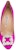 (W) Manolo Blahnik Hangisi 'Pink' Kasut Wanita 9XX-0367-6520