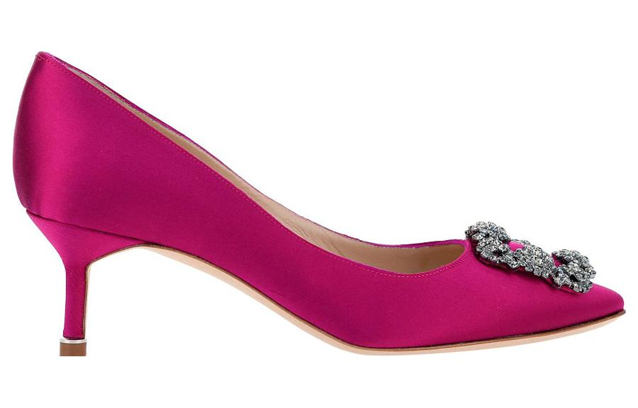 (W) Manolo Blahnik Hangisi 'Pink' 圖 2