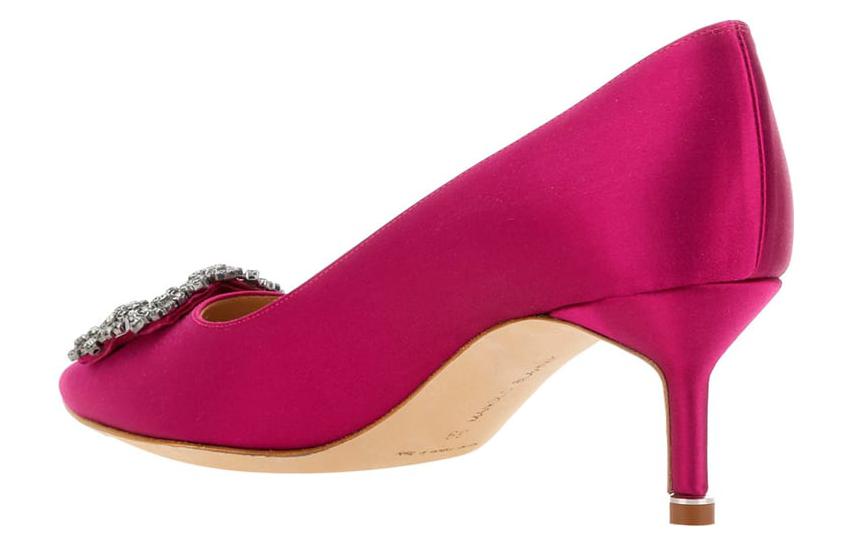 (W) Manolo Blahnik Hangisi 'Pink' 圖 4
