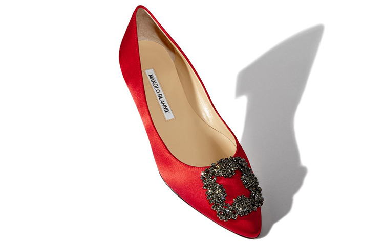 (W) Manolo Blahnik Hangisi 'Red Velvet' 圖 2