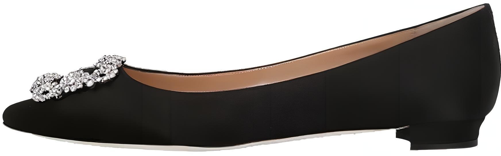 women-manolo-blahnik-hangisi-satin-ballet-flats-black-9-xx-0755-0015