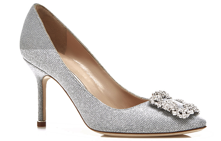 (W) Manolo Blahnik Hangisi 'Silver Buckle' 圖 3