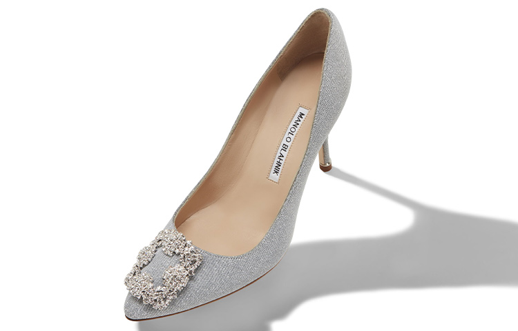 (W) Manolo Blahnik Hangisi 'Silver Buckle' 圖 5
