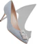 Details for (W) Manolo Blahnik Hangisi 'Silver Crystal Buckle' Perak Kristal Buckle. 9XX-0597-0015