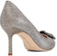 Lookbook (W) Manolo Blahnik Hangisi 'Kain Perak Hujung Runcing' 9XX-0711-0015