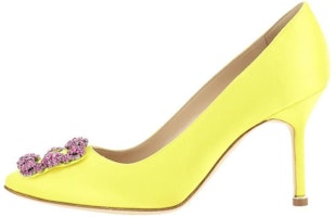 (Women) Manolo Blahnik Hangisi 'Yellow' 32325377341 (Women) Manolo Blahnik Hangisi 'Yellow' 32325377341