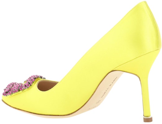 (Women) Manolo Blahnik Hangisi 'Yellow' 32325377341 Lookbook (Women) Manolo Blahnik Hangisi 'Yellow' 32325377341