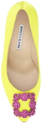 (Women) Manolo Blahnik Hangisi 'Yellow' 32325377341 Shop (Women) Manolo Blahnik Hangisi 'Yellow' 32325377341