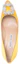 Shop (Women) Manolo Blahnik Hangisi 'Yellow Satin' 9XX-0367-7307