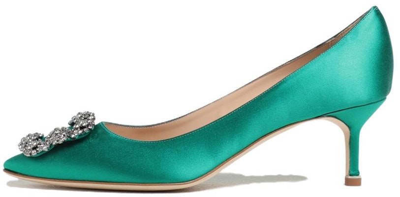 (W) 마놀로 블라닉 항기시 펌프스 '그린 벨벳' 9XX0661-3206 Buy (W) 마놀로 블라닉 항기시 펌프스 '그린 벨벳' 9XX0661-3206