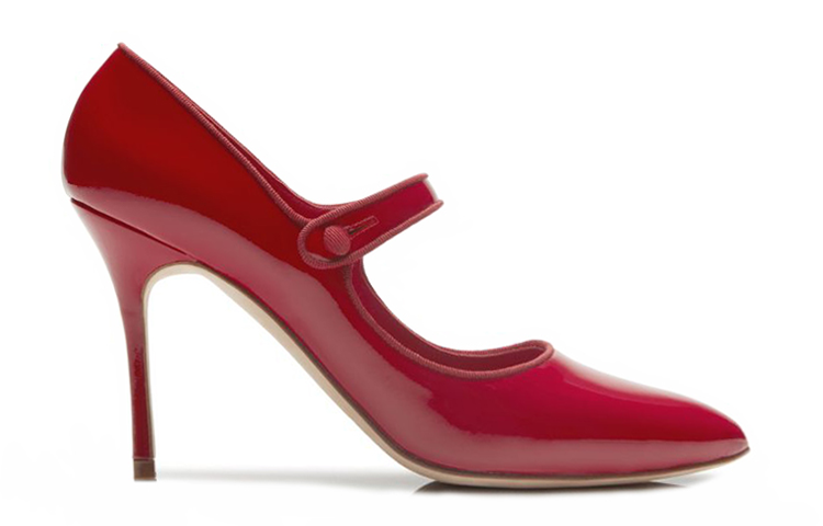 (W) Manolo Blahnik Hangisi Pumps 'Red Patent' 圖 2