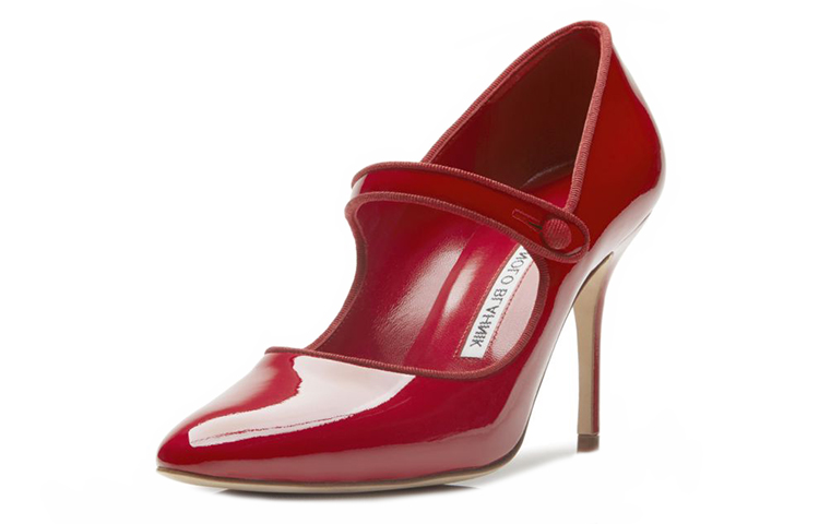 (W) Manolo Blahnik Hangisi Pumps 'Red Patent' 圖 3