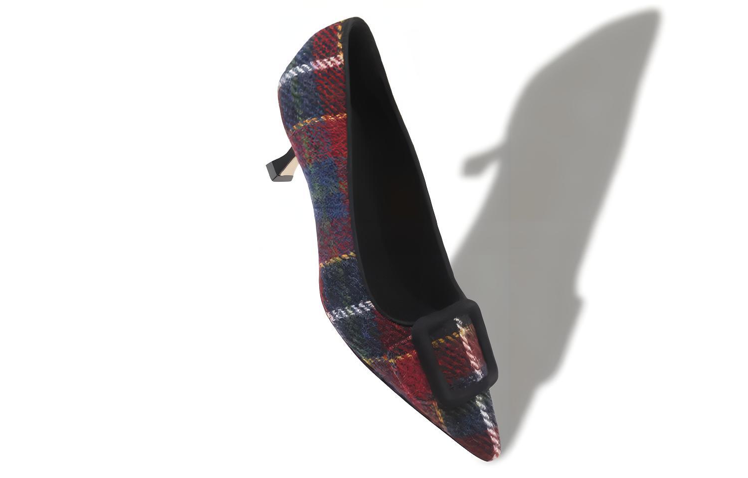 Shop (W) 마놀로 블라닉 하이힐 '블랙 레드 플래드' 322-2331-0001