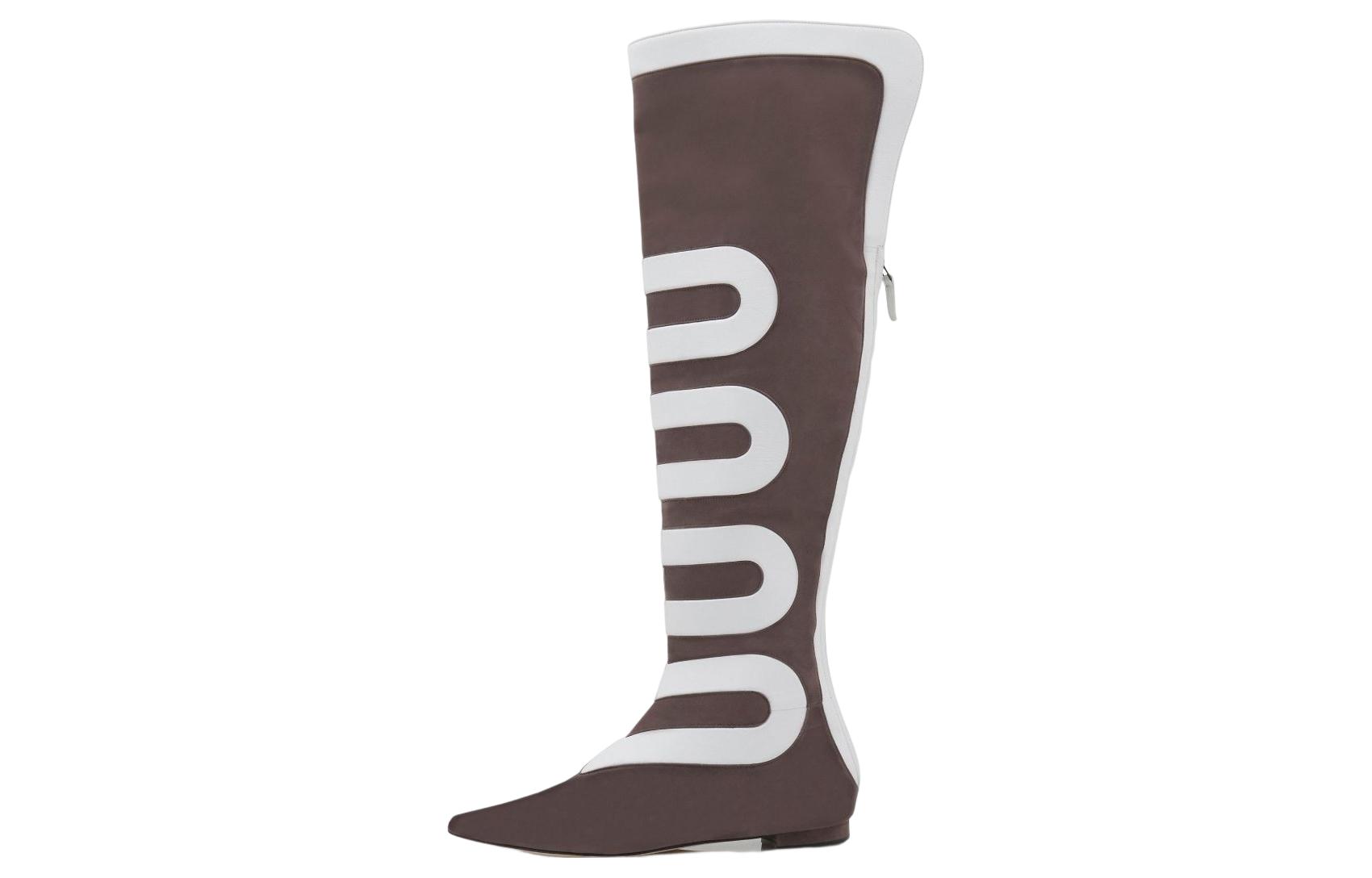 (Women) Manolo Blahnik High-Top 'Brown' 322-2134-0001