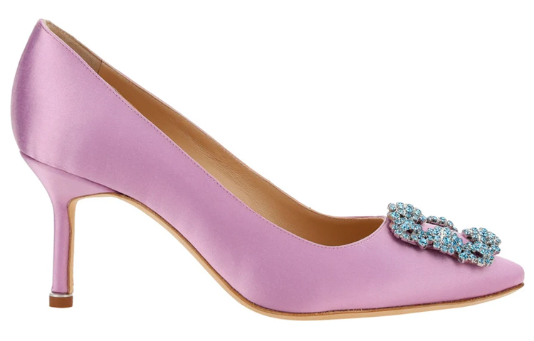 (W) Manolo Blahnik High Heel 6cm 'Pink' 圖 2