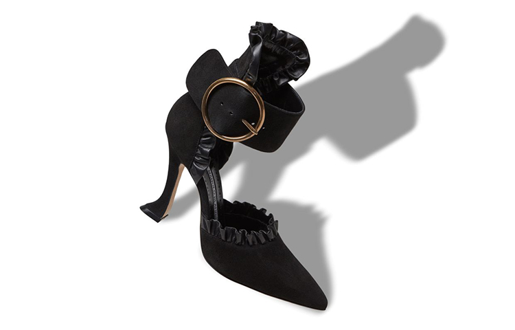 (W) Manolo Blahnik High Heel 'Black Ruffle Detail' 圖 4