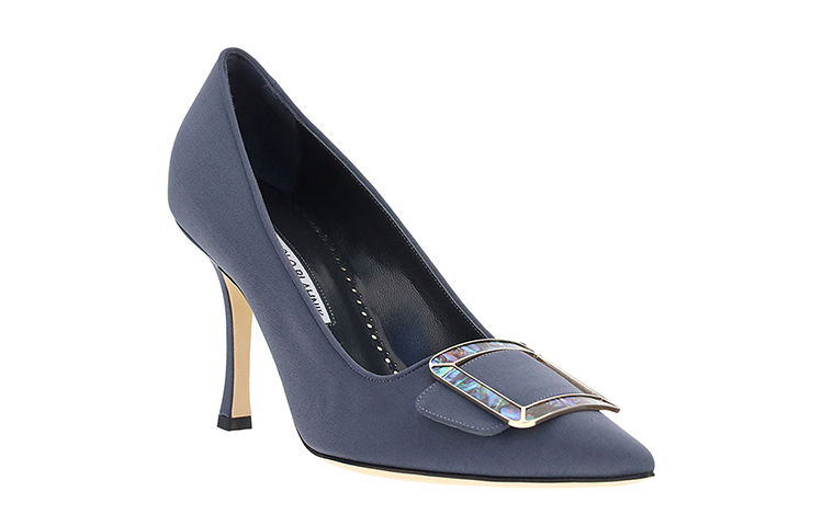 (W) Manolo Blahnik High Heel 'Blue Leather' 圖 2