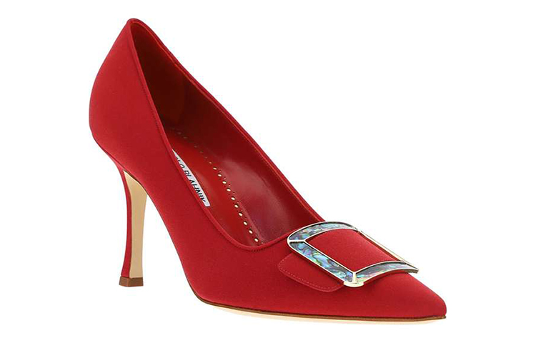 (W) Manolo Blahnik High Heel 'Burgundy Leather' 圖 3