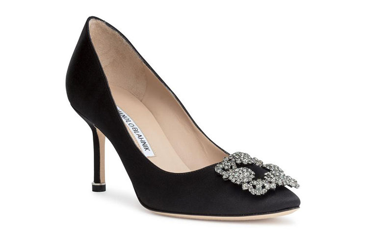 Lookbook (W) マノロブラニク クリスタル黒ハイヒール 9XX-0662-0042