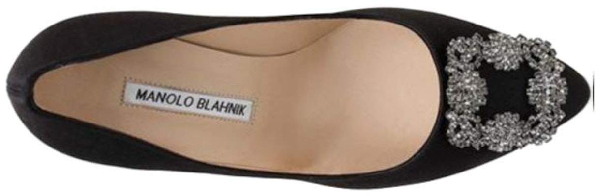 (Women) Manolo Blahnik High Heel 'Crystal Embellished Black' 9XX-0662-0042 Purchase (Women) Manolo Blahnik High Heel 'Crystal Embellished Black' 9XX-0662-0042