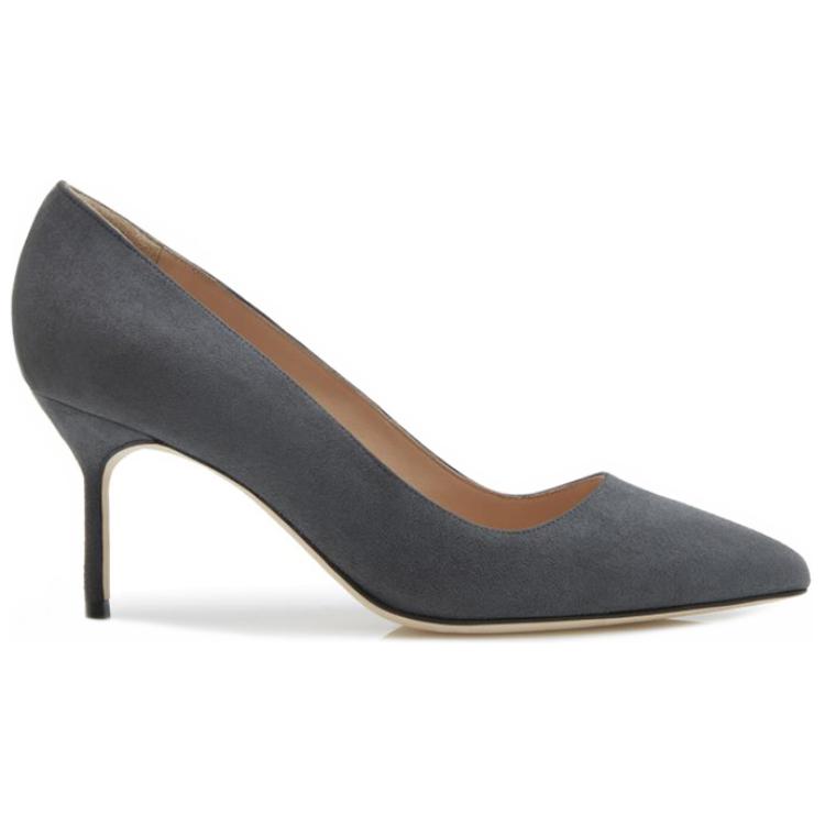 (W) Manolo Blahnik High Heel 'Dark Grey Suede' 圖 2