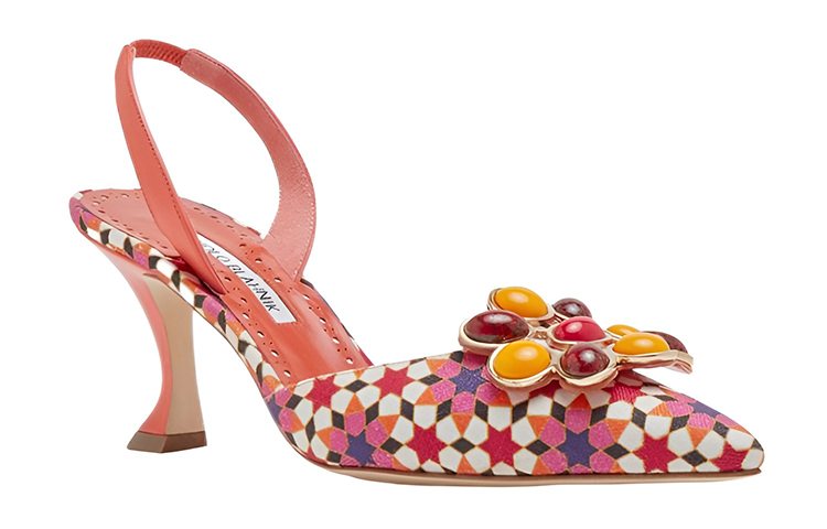 (W) Manolo Blahnik High Heel 'Orange Print' 圖 2